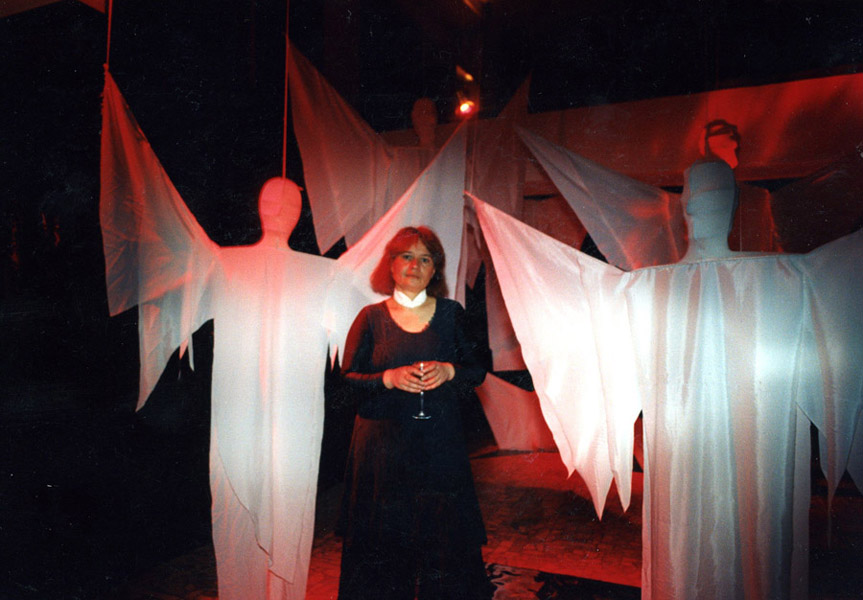 Dorota Brodowska - Teatr - 38 / 73 - Strącenie Aniołów 1995